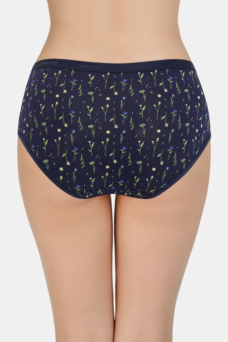 Amante Low Rise Three-Fourth Coverage Hipster Panty (Pack of 3)- Multicolor — image 6